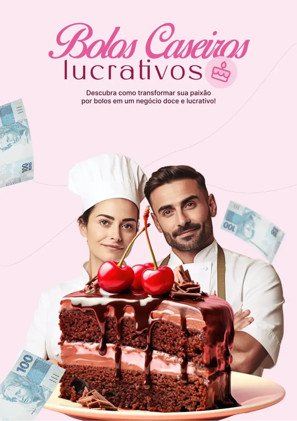 Capa do Guia Bolos Caseiros Lucrativos